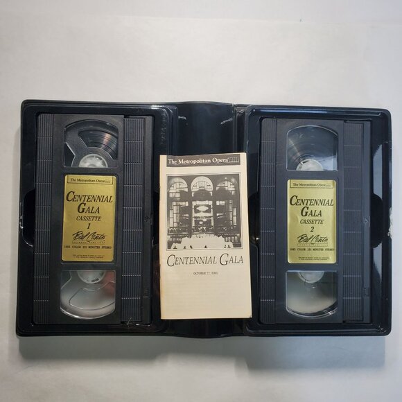 Centennial Gala: The Metropolitan Opera VHS 1989 - 2-Tape Set - Picture 8 of 8